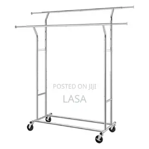 Dual Rail Heavy Duty Clothes Rack