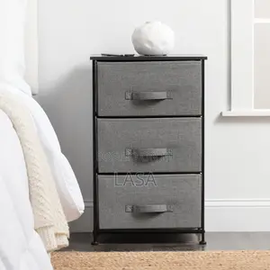 3-Tier Fabric Cabinet