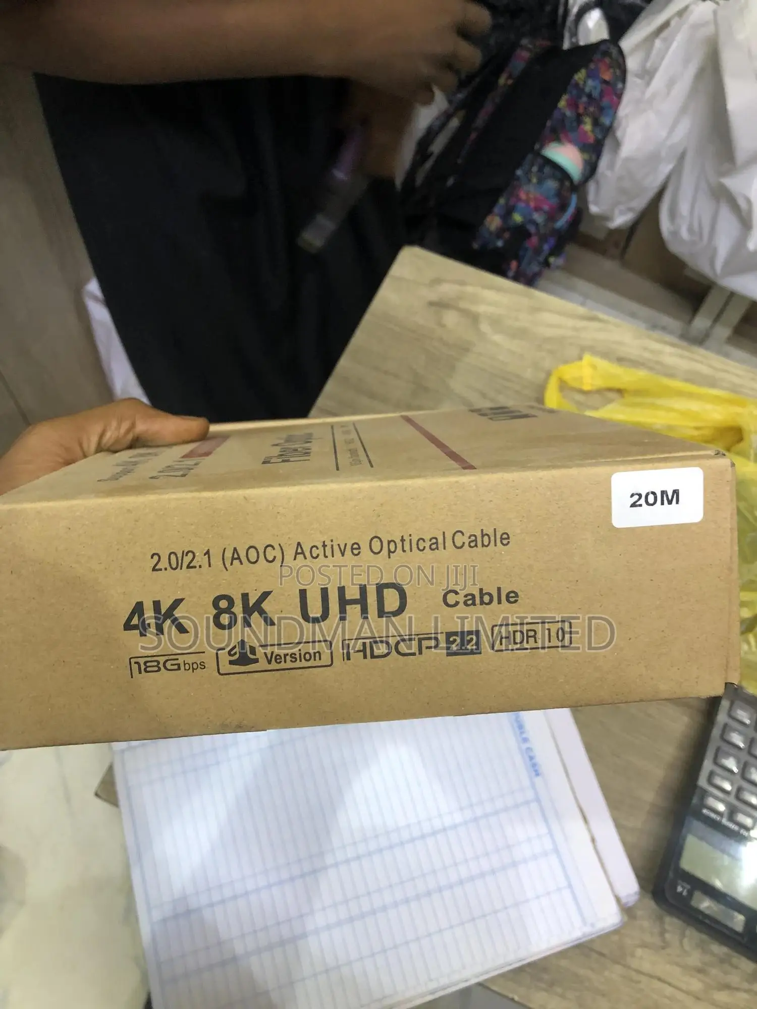 Hdmi Fibre Optic Cable 20m