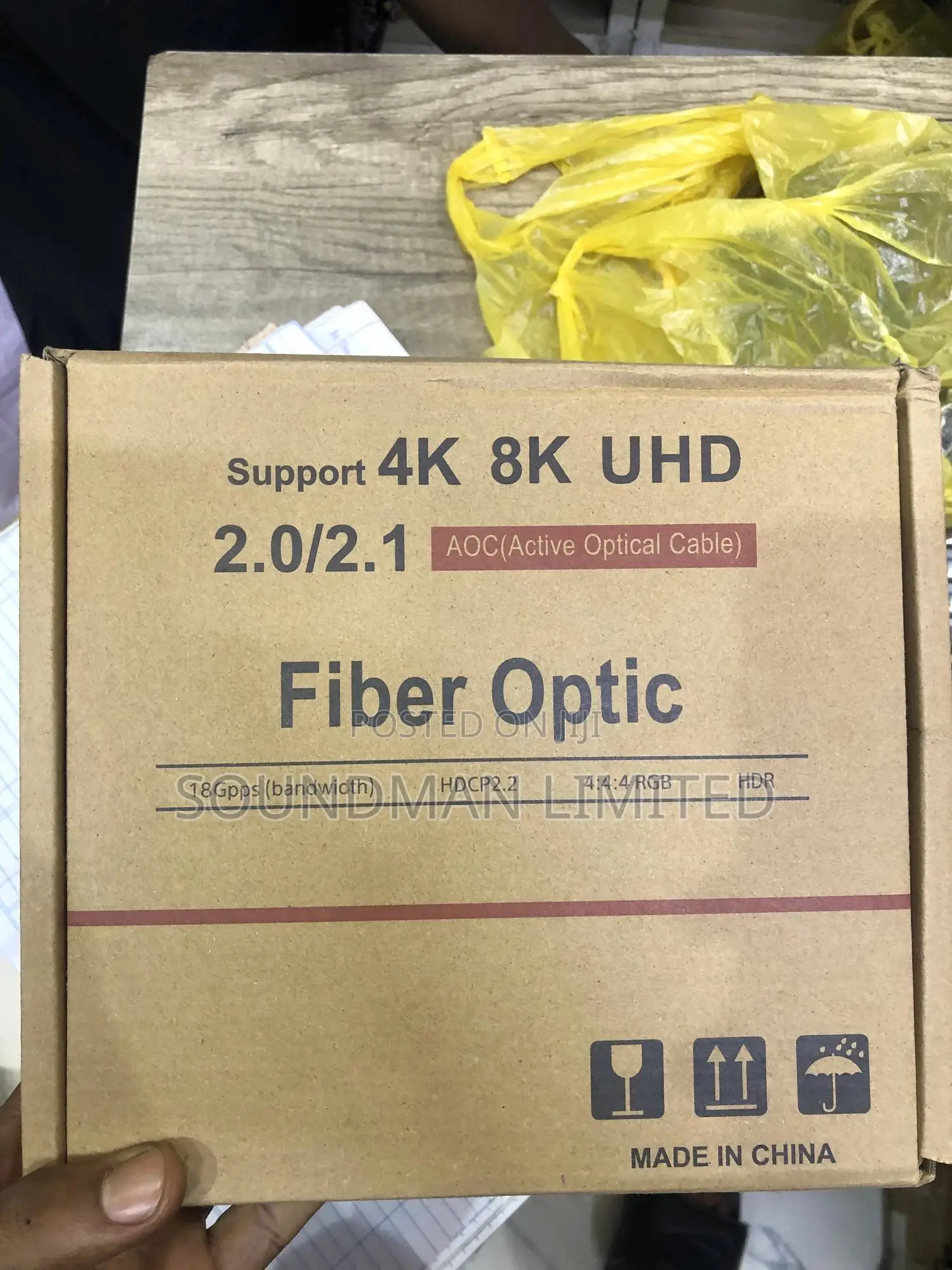 Hdmi Fibre Optic Cable 20m
