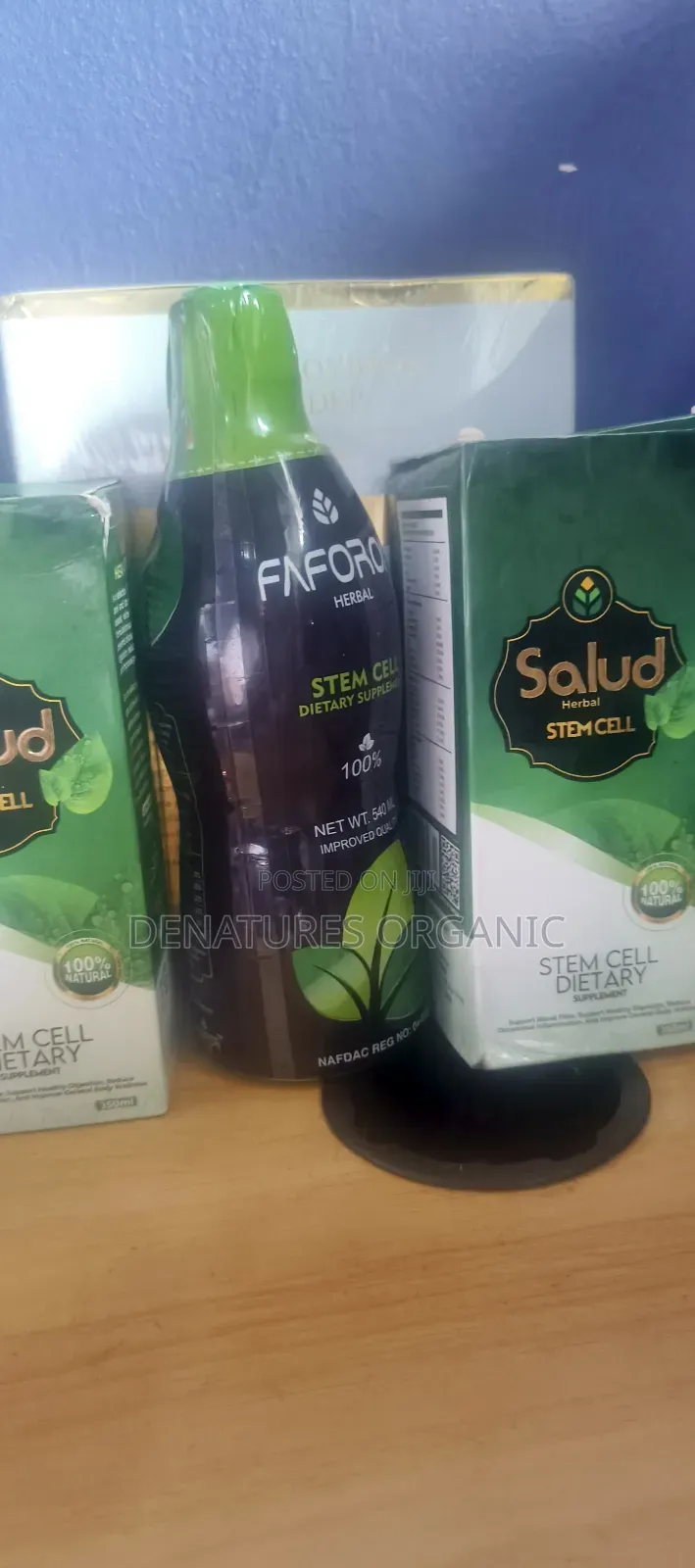 Salad Herbal Stem Cell and Facoron Herbal Stem Cell Lekki Distributor