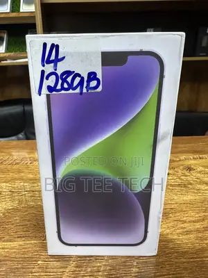 New Apple iPhone 14 128 GB Purple