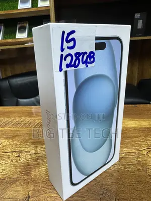 New Apple iPhone 15 128 GB Blue