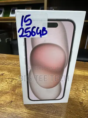 New Apple iPhone 15 256 GB Pink