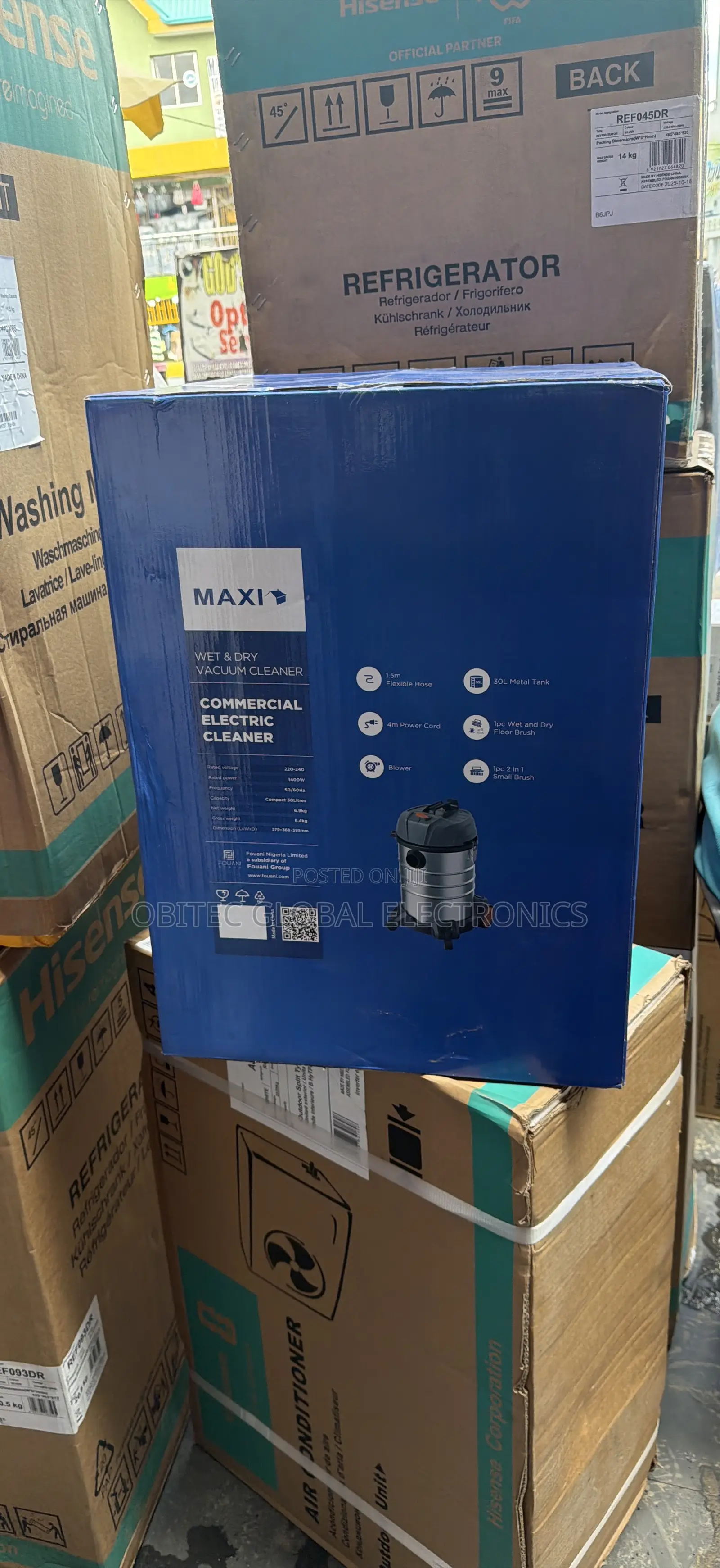Maxi Vaccum Cleaner 30l