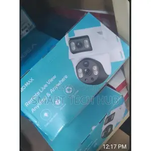 PTZ Wifi Outdoor Security Camera – 360° Smart CCTV With Two-Way Audio