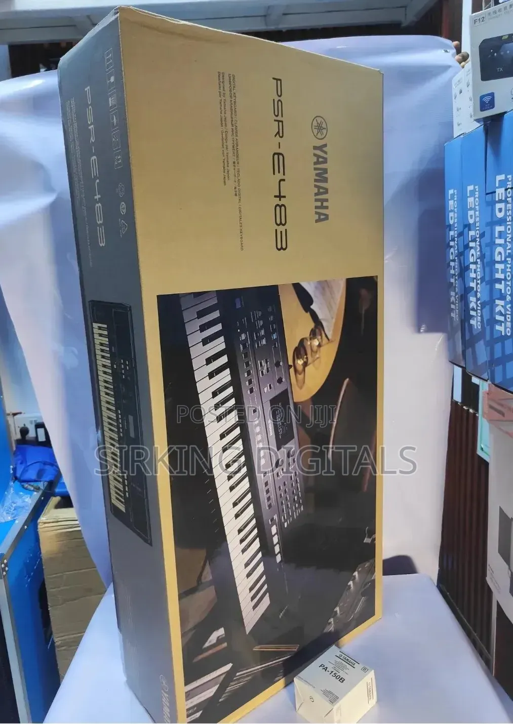 Yamaha Keyboard PSR-E483 With Original Adaptor Pa 150
