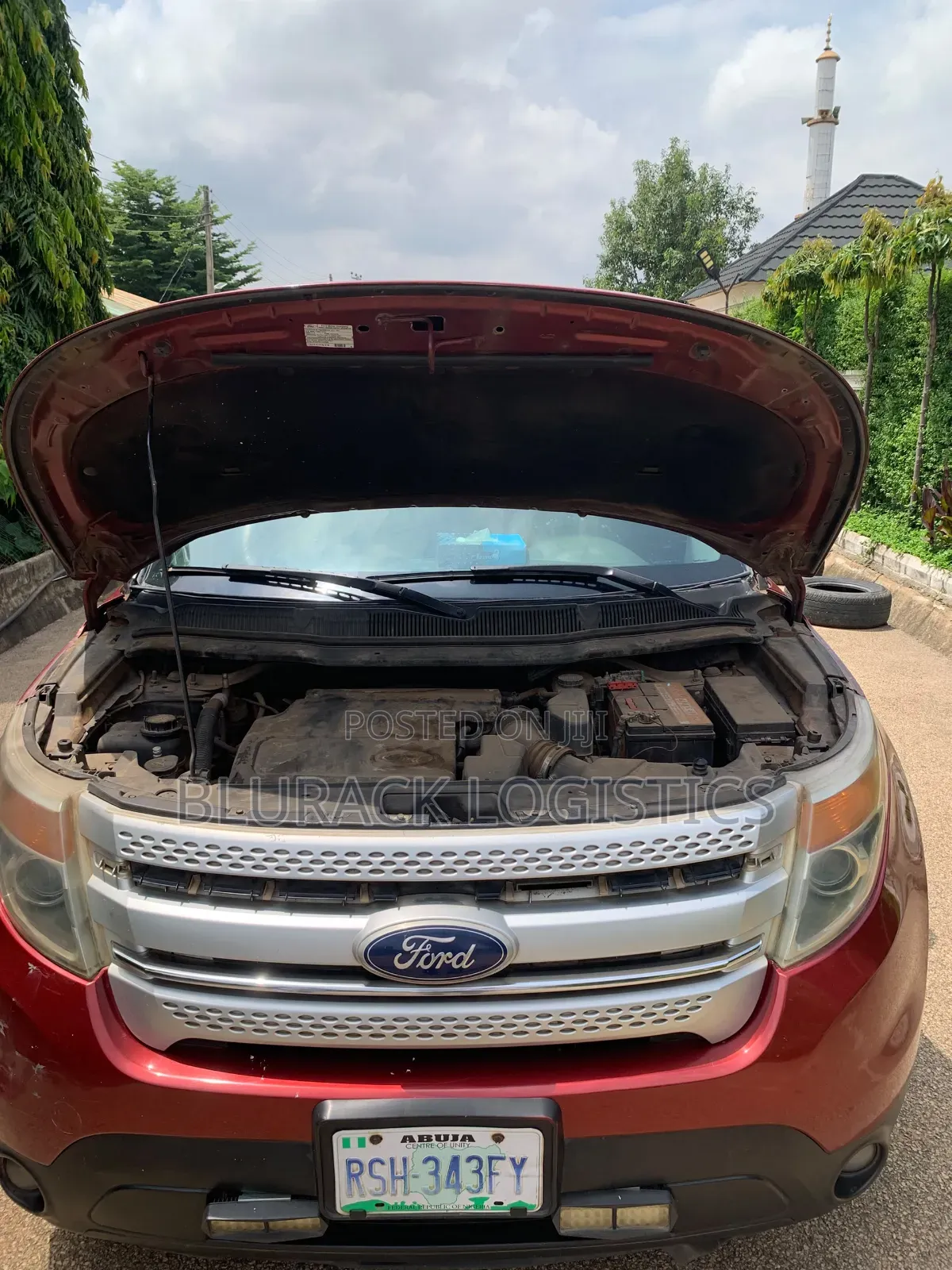 Ford Explorer 2012 Red
