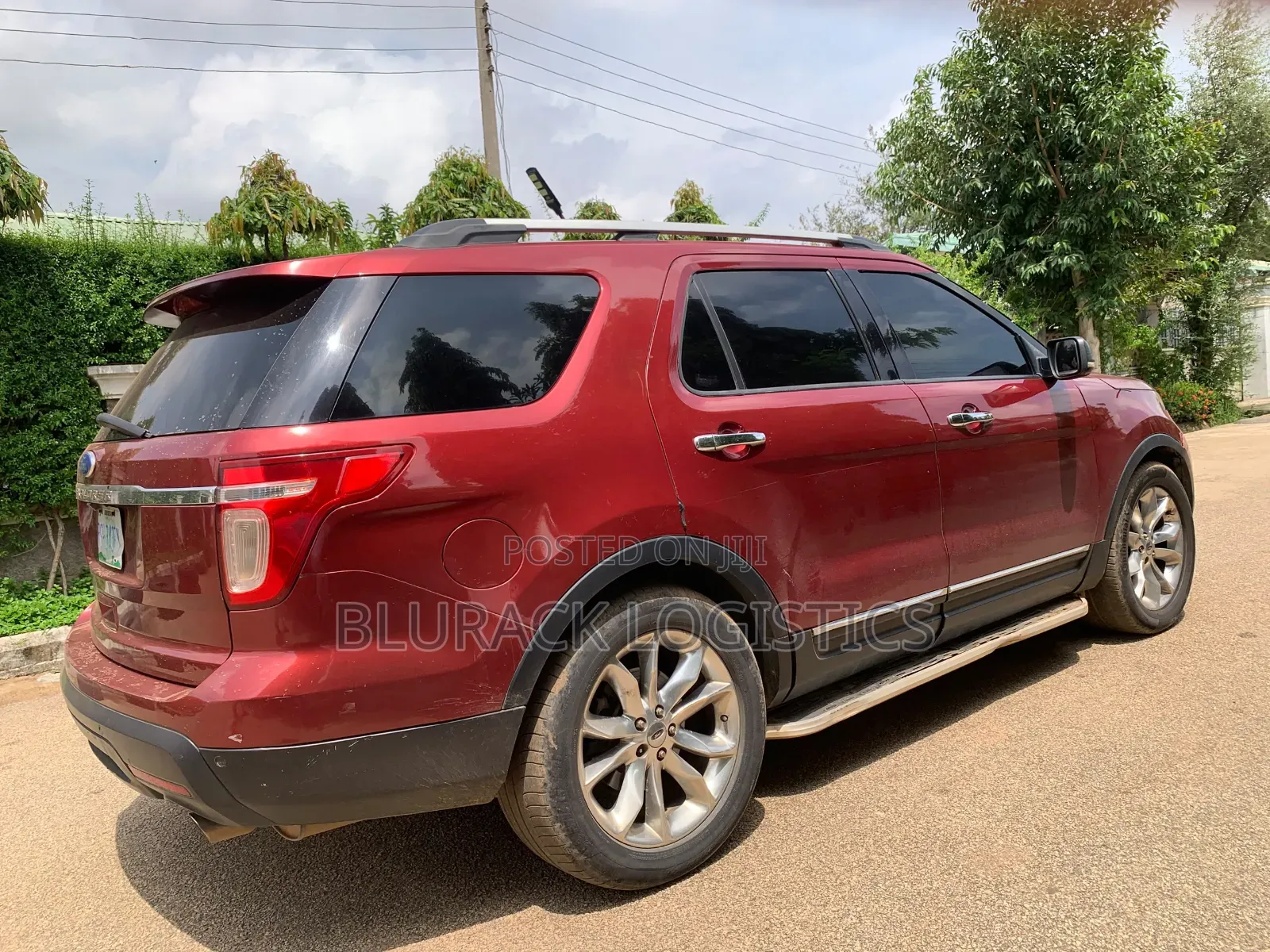 Ford Explorer 2012 Red