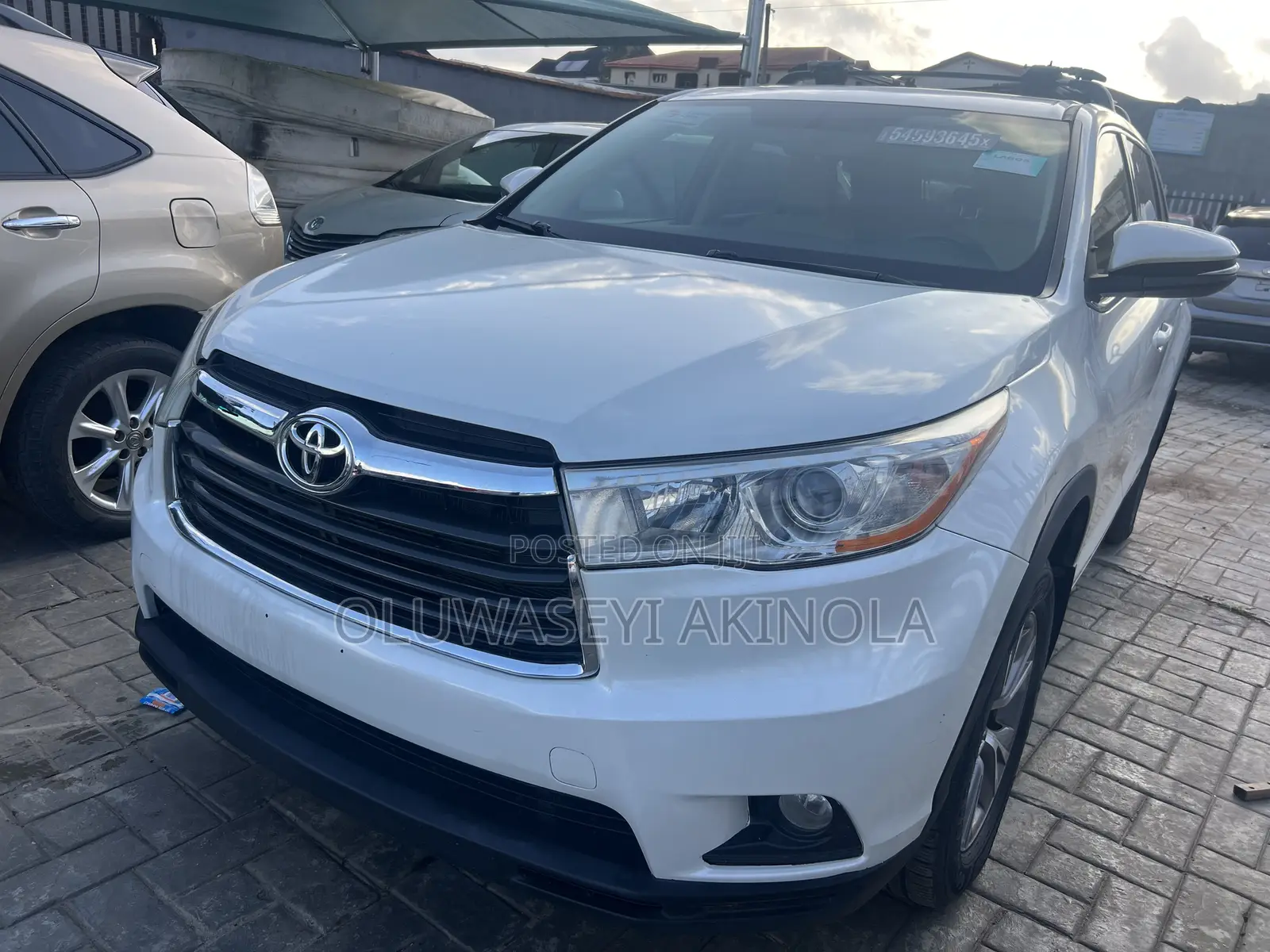 Toyota Highlander 2014 White