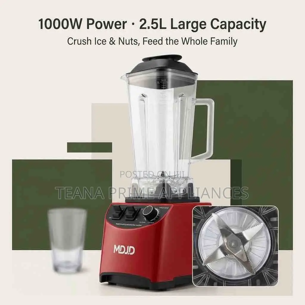 2.5l High Power Blender Multi-Functional Blender , High Efficiency