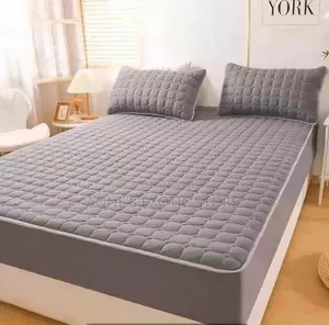 Waterproof Quilted Mattress Protector With Elastic Fitted 6x6ft