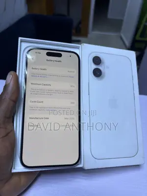 Apple iPhone 16 128 GB White