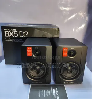 M-Audio Bx5-D2 Studio Monitor Speaker Active 70watts