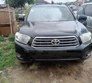 Toyota Highlander V6 2009 Black