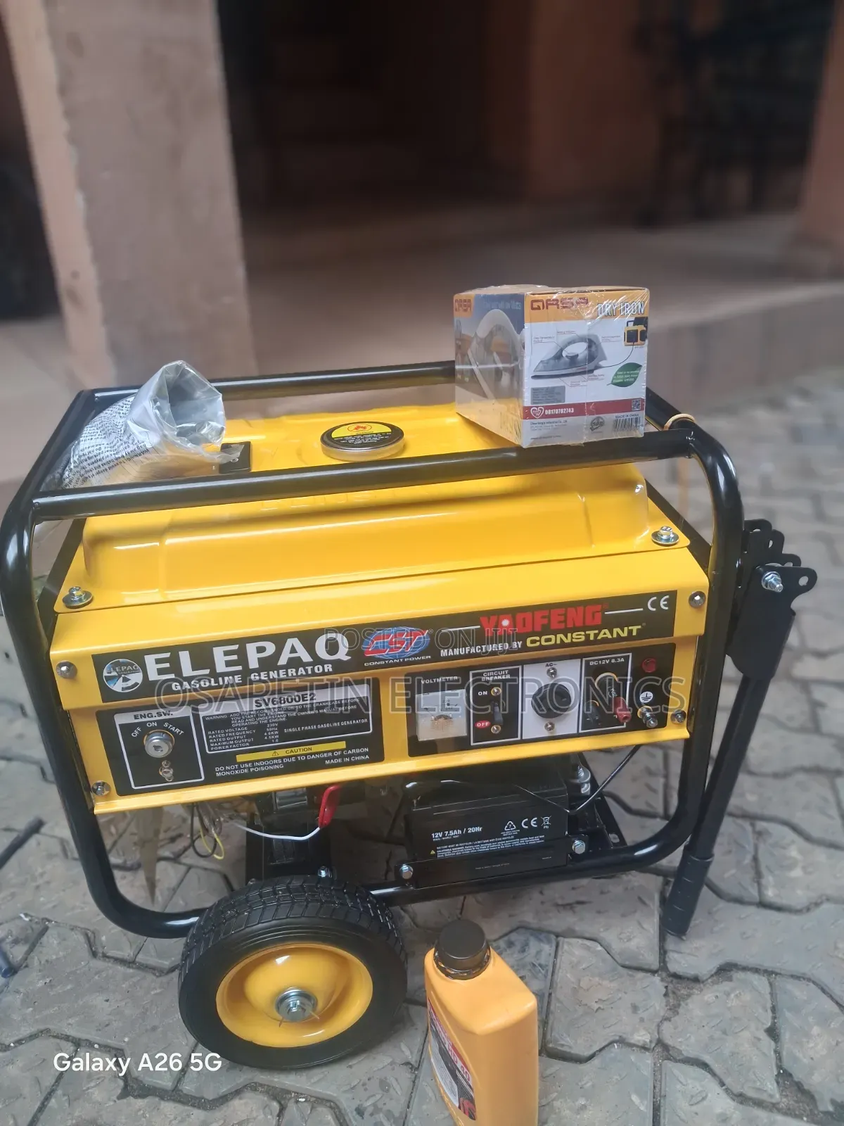 Original Elepaq Constant Generator 4.5kva