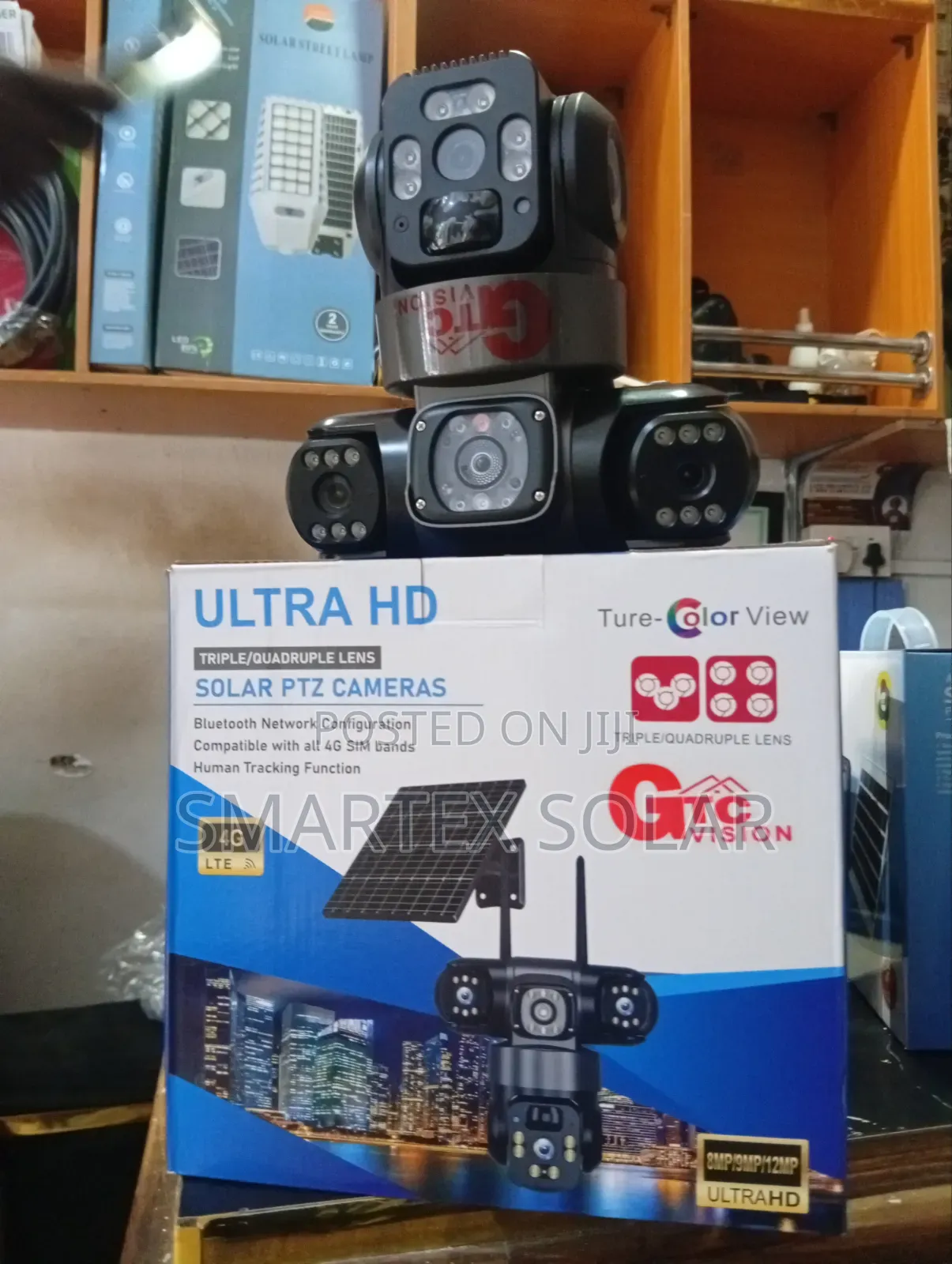 Triple Lense Solar Camera