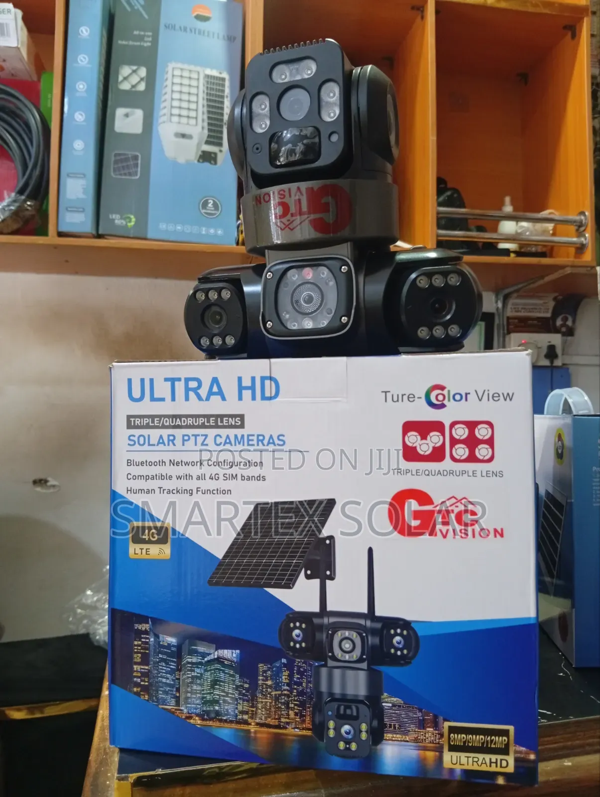 Triple Lense Solar Camera