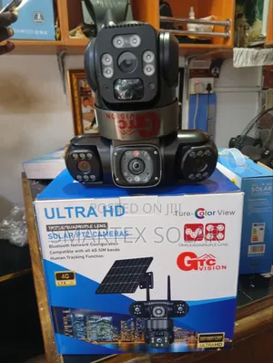 4g Triple Lense Solar Camera