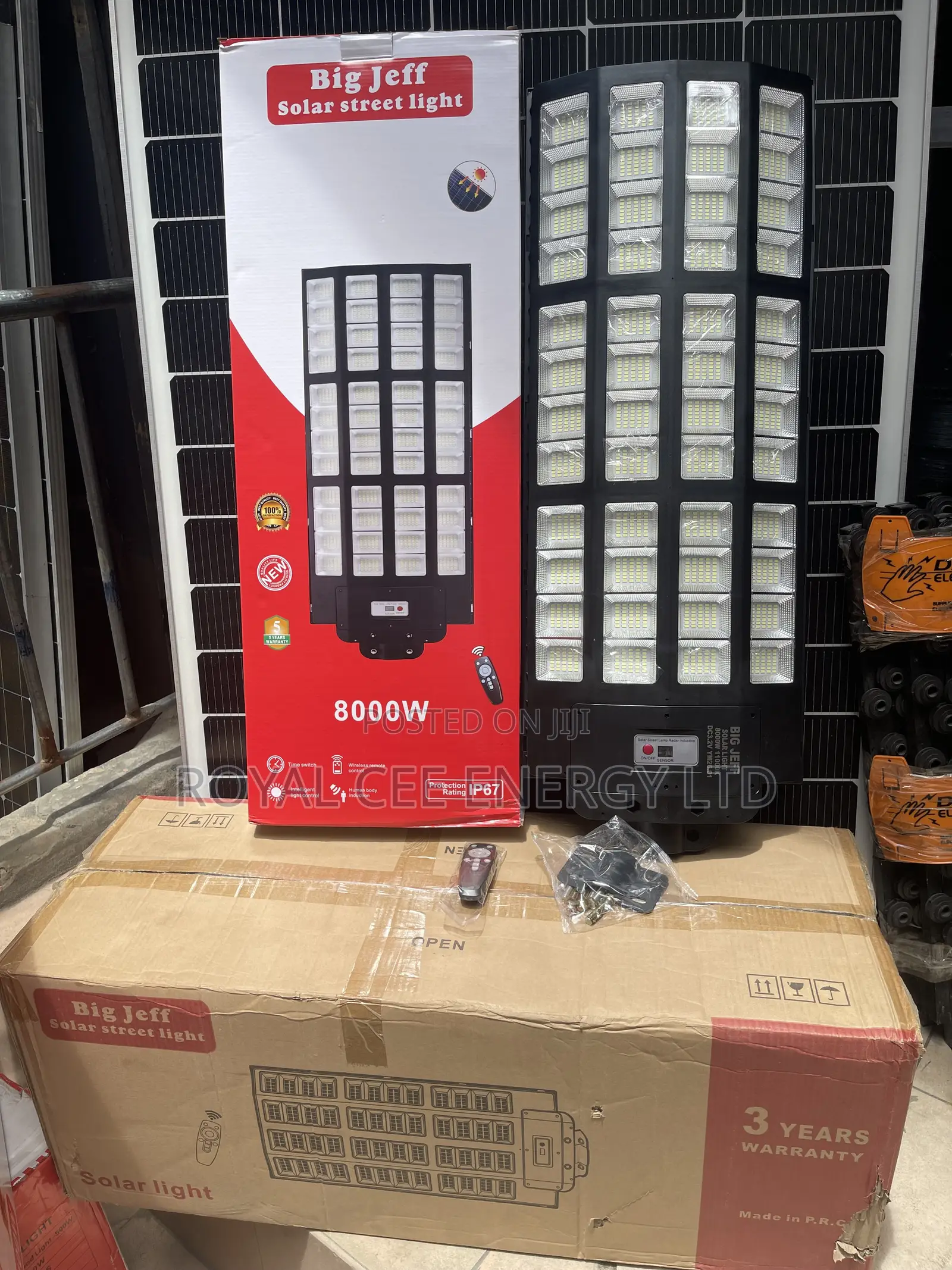 8000watts Solar Street Light