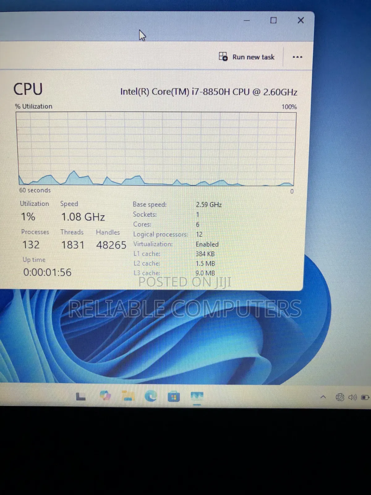 Laptop Dell Precision 3530 32GB Intel Core i7 SSD 512GB