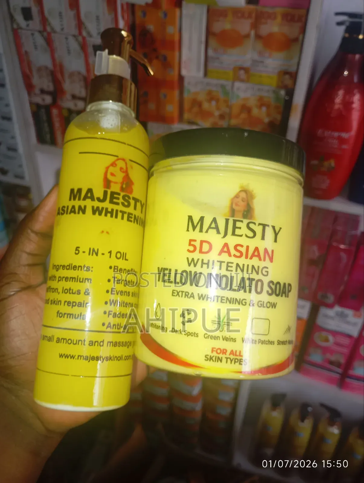 Majesty Oil and Soap Combo
