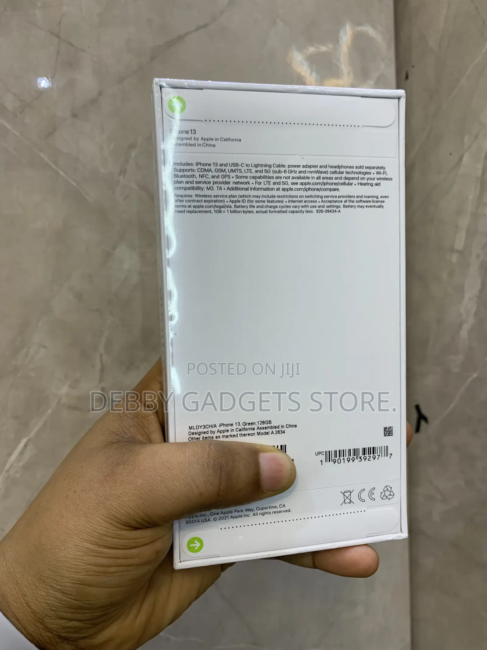New Apple iPhone 13 128 GB Green