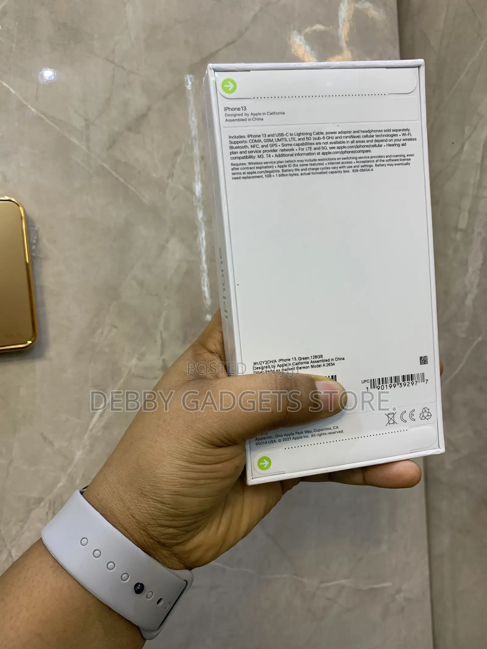 New Apple iPhone 13 128 GB Green