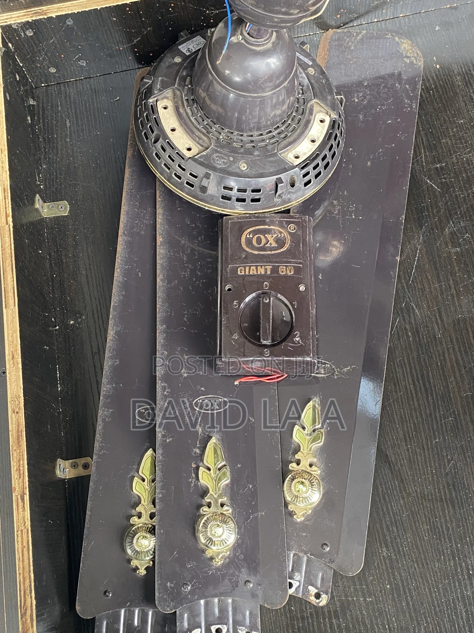 Used Ox Ceiling Fan.