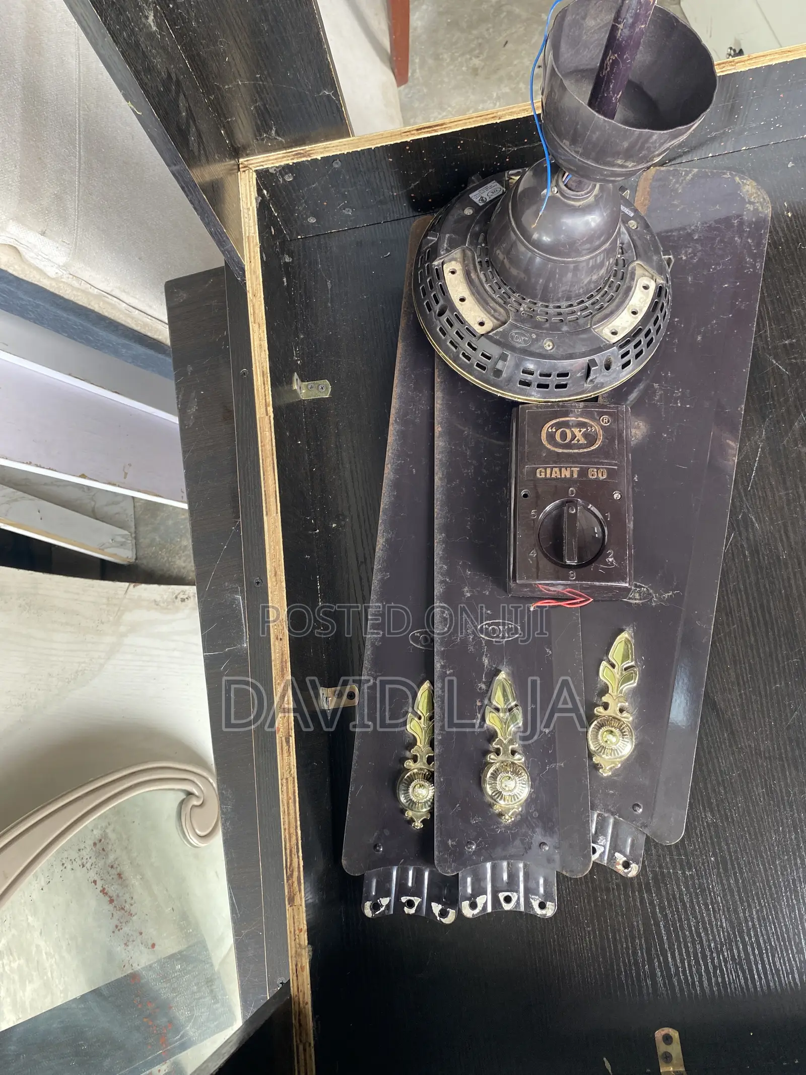 Used Ox Ceiling Fan.