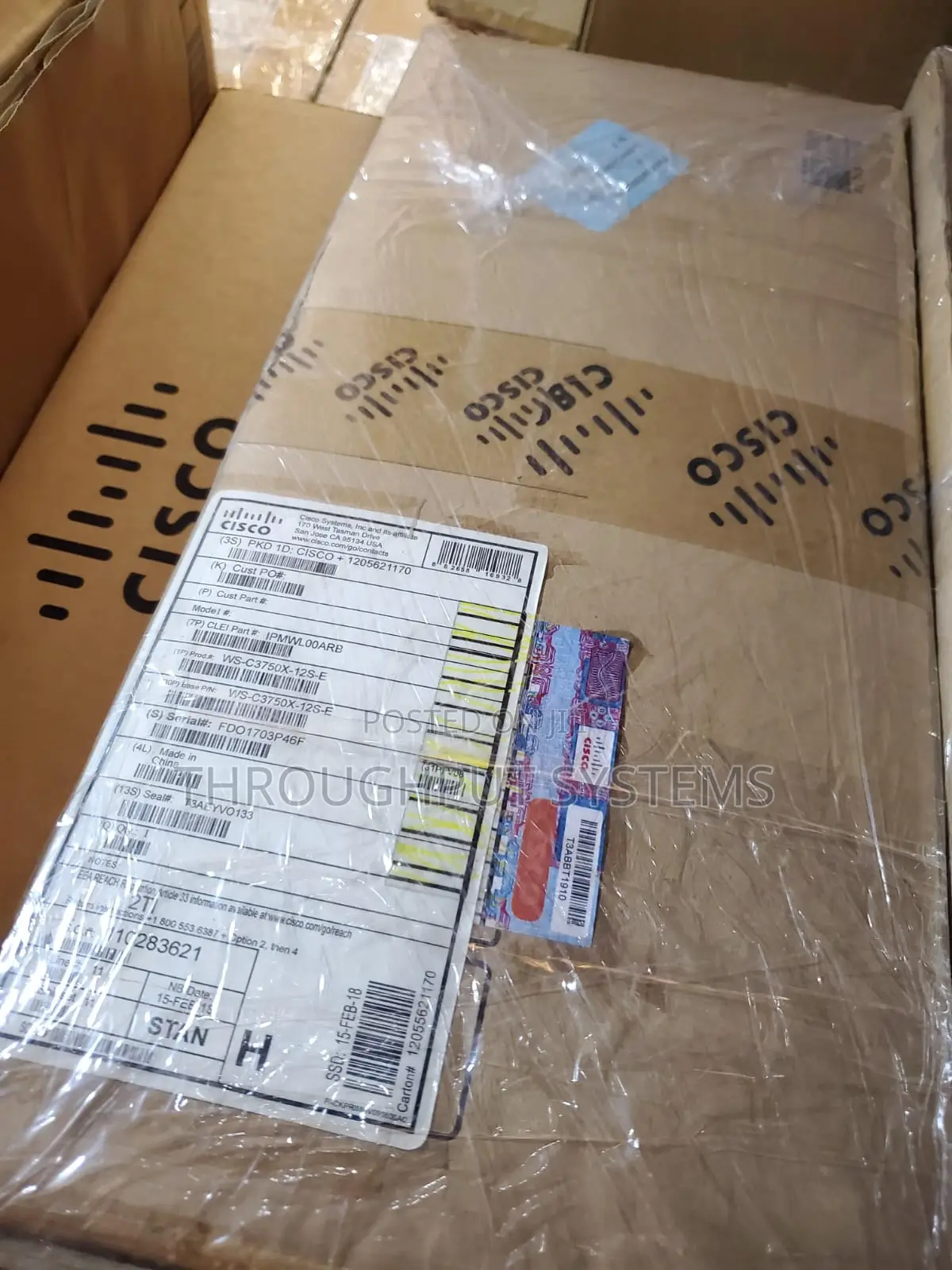 Cisco Ws-C3750x-12s-E