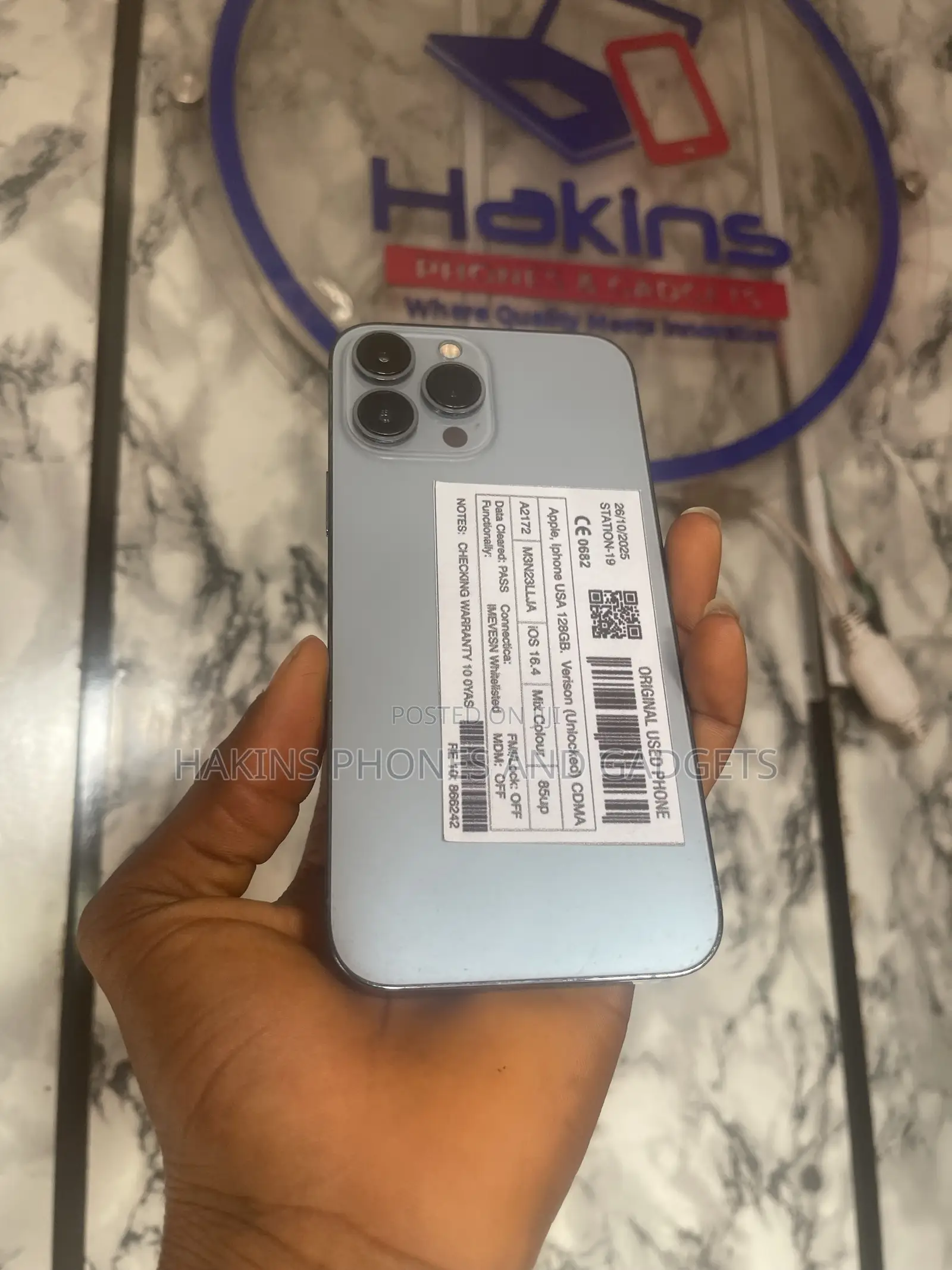 Apple iPhone 13 Pro Max 128 GB Blue