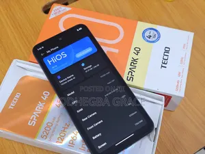 Tecno Spark 40 256 GB Black