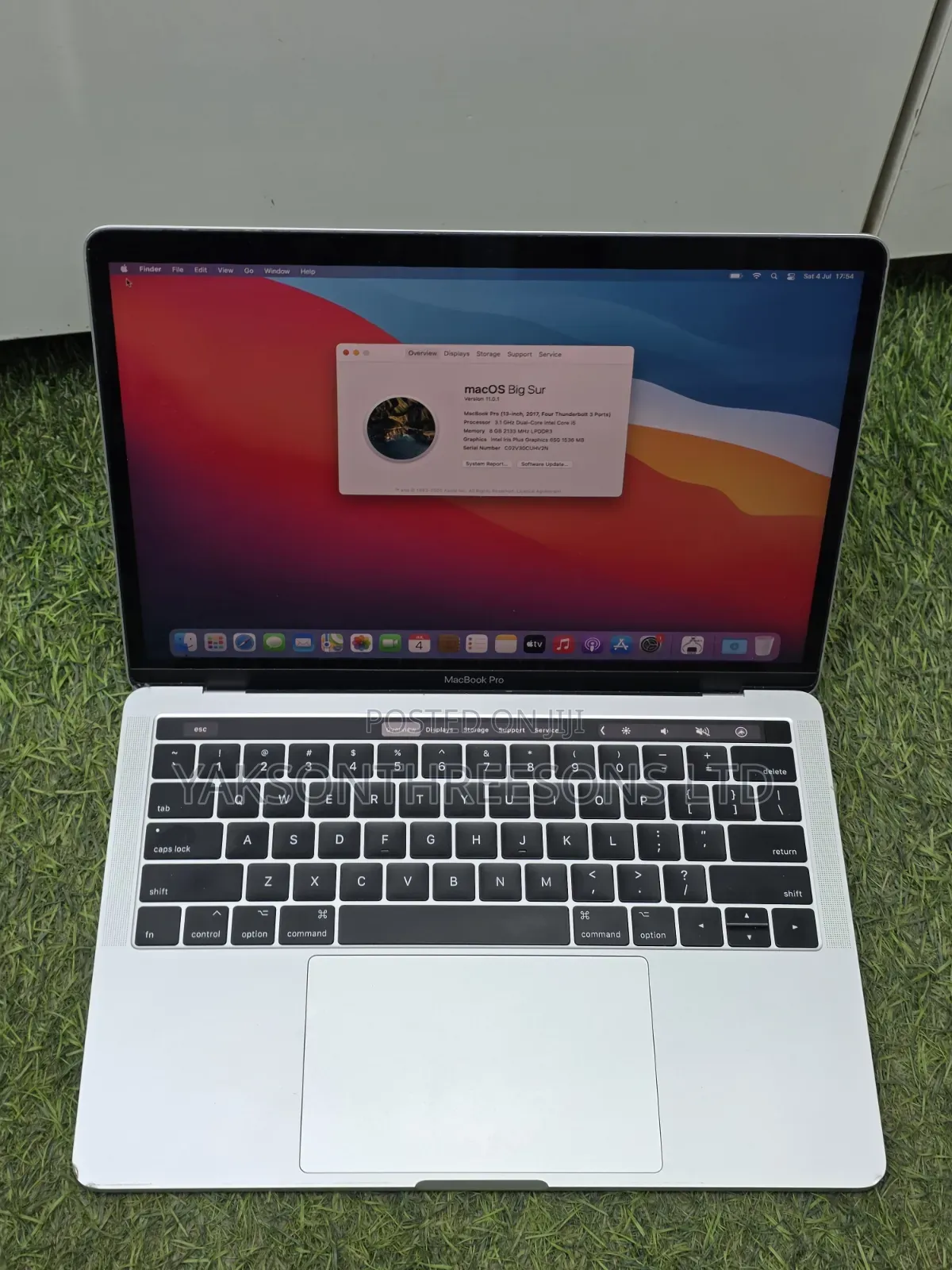 Laptop Apple MacBook Pro 2017 8GB Intel Core i5 SSD 256GB