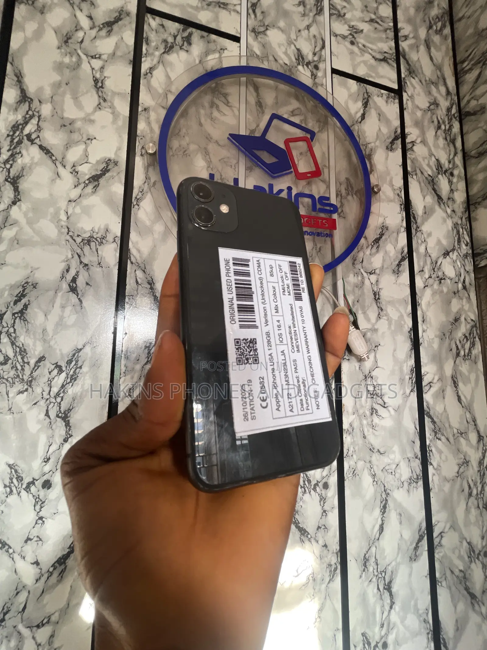 Apple iPhone 11 64 GB Black