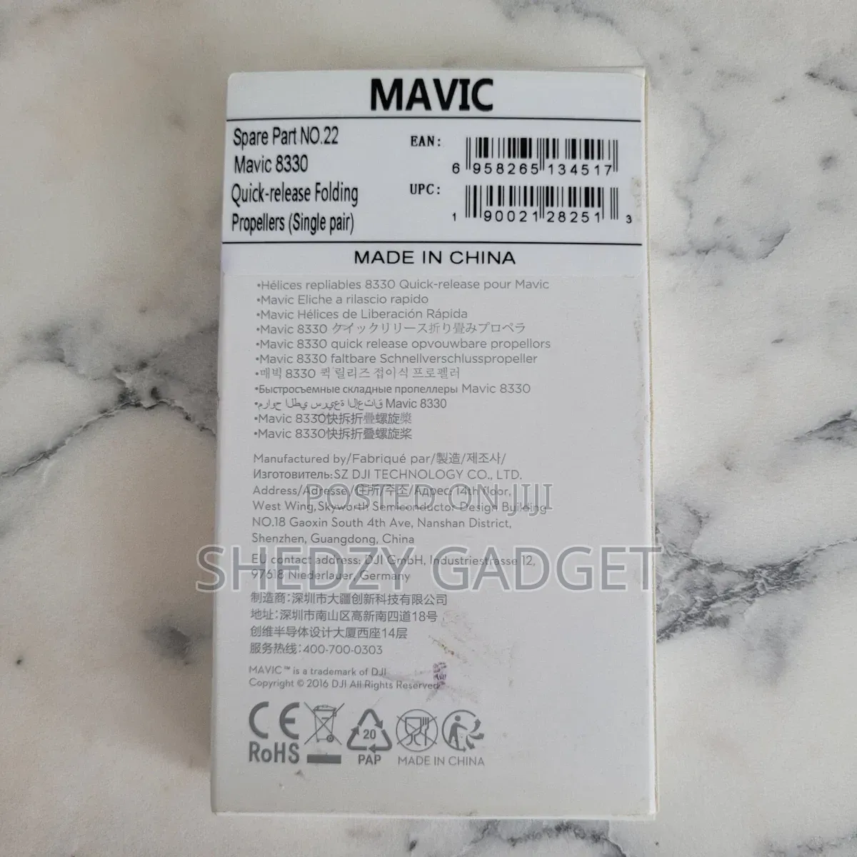 Dji Mavic 8330 Pro Drone Folding Propellers