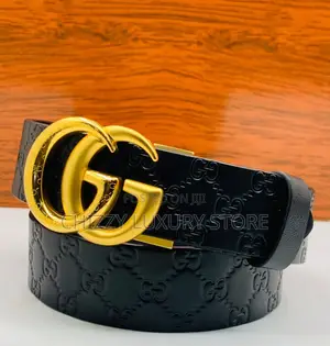 Gucci Quality Luxury Men Genuine Leather Belt