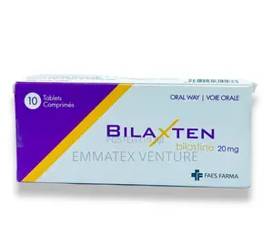Bilaxten 20mg Tablet (Bilastine) X10