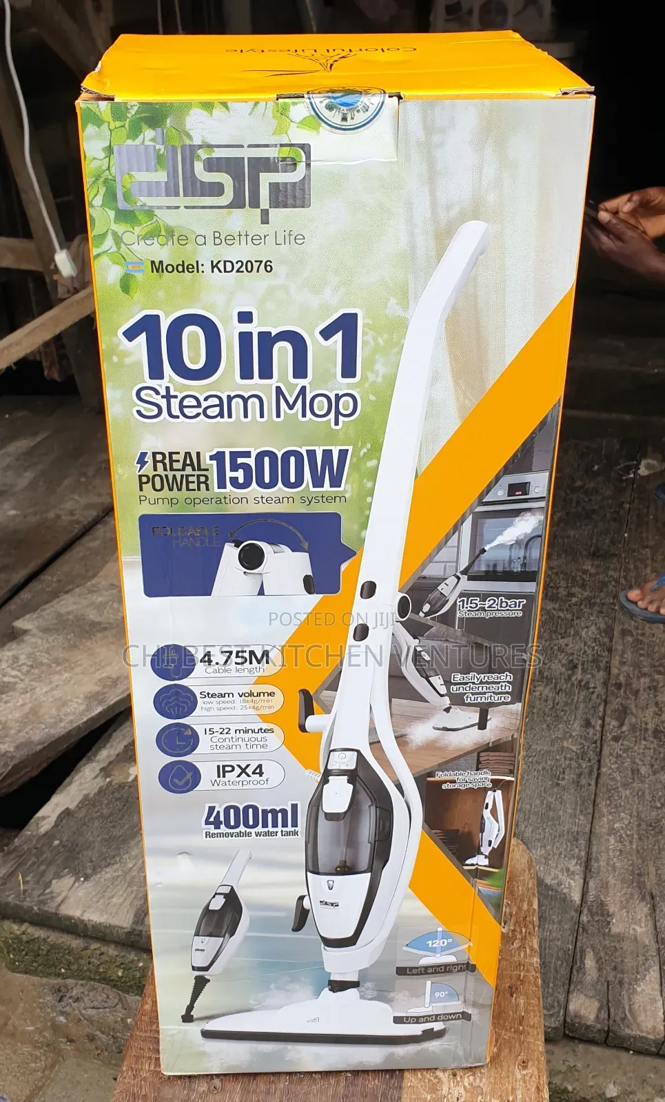 Dsp 10-in-1 Steam Mop (Model Kd2076).