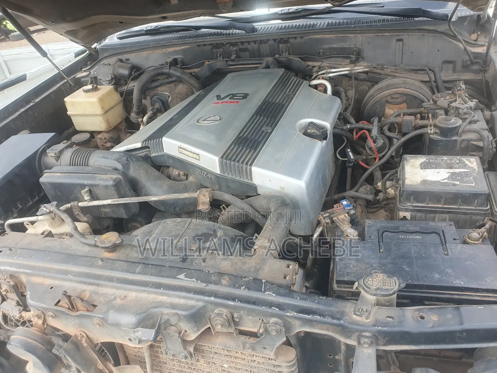 Lexus LX 470 1999 White