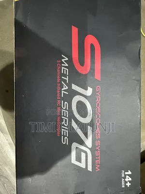 S107 Metal Series Rc Helicopter With Remote Box