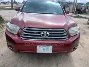 Toyota Highlander Sport 2008 Red
