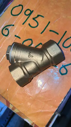 3/4” Dn20 Pn16 Brass Y-Strainer Valve to Filter Debris From Piping Sys
