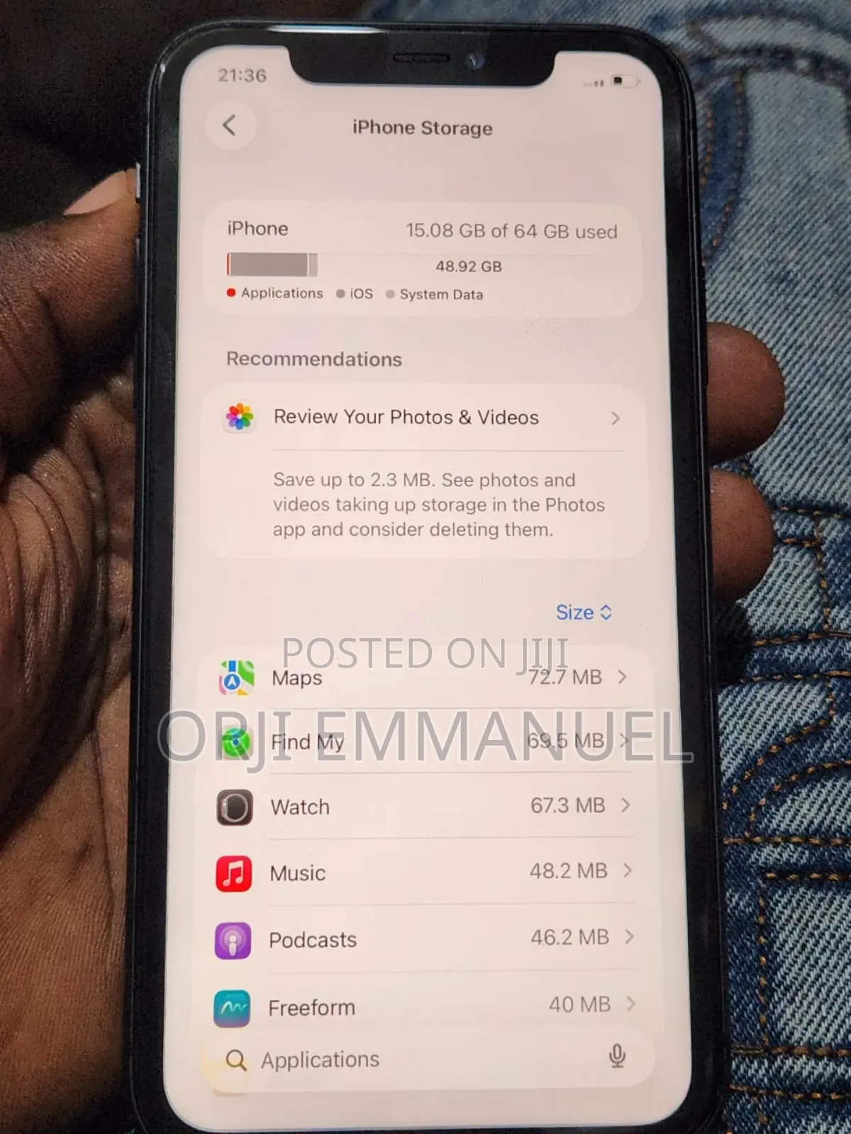 Apple iPhone 11 64 GB Black