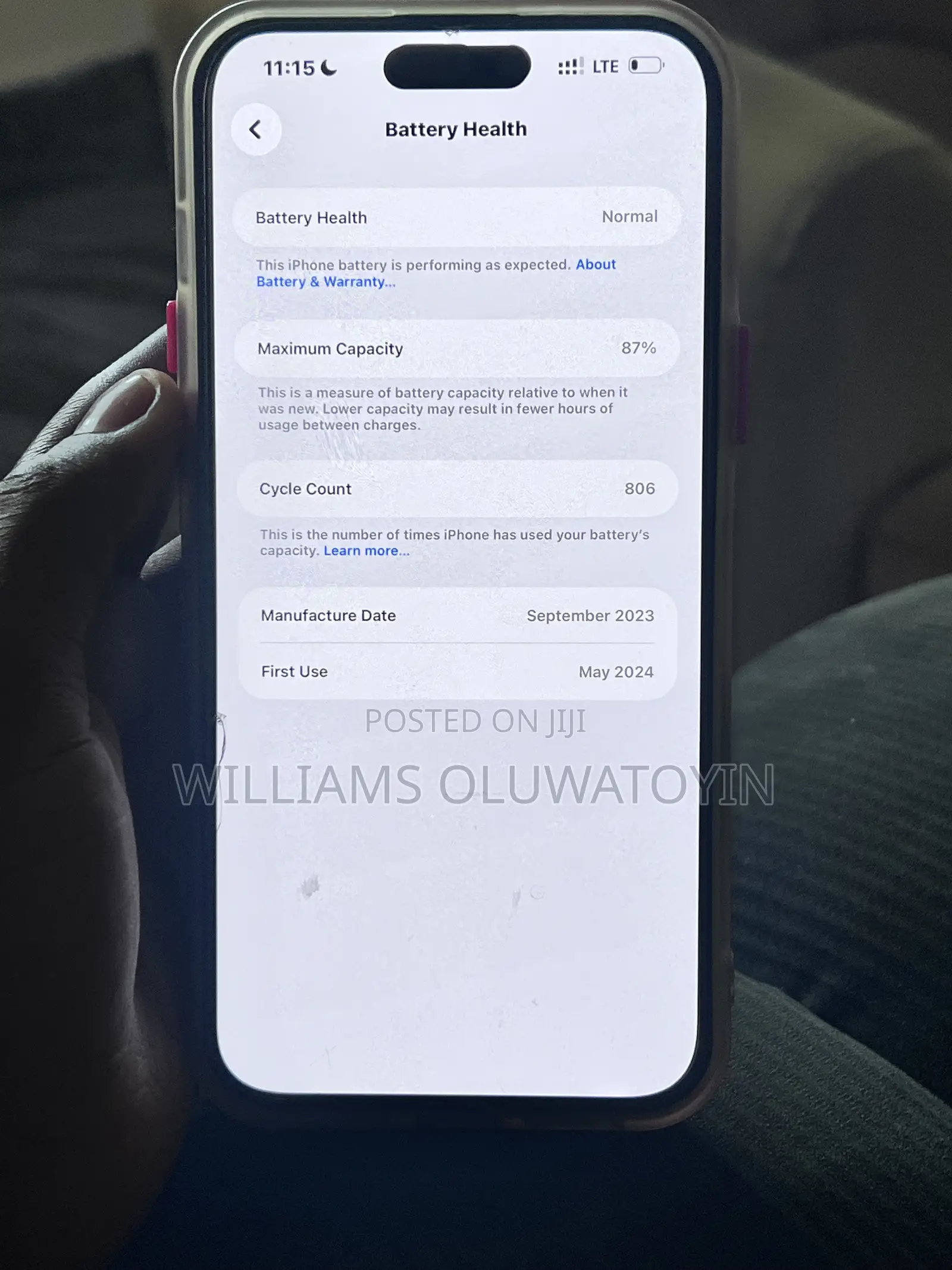 Apple iPhone 15 Plus 128 GB White