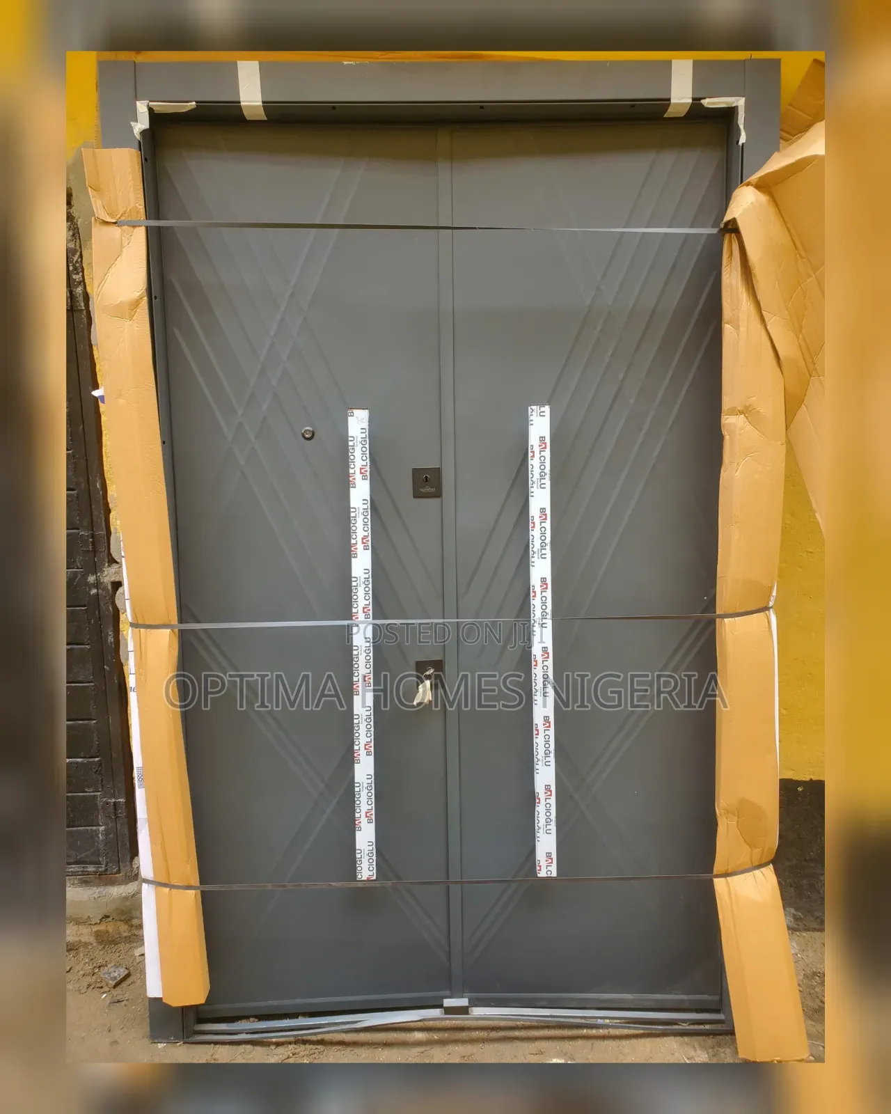 Metal Face Security Door
