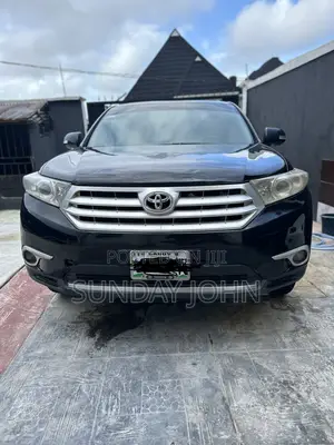 Toyota Highlander V6 2007 Black