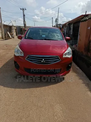 Mitsubishi Mirage 2012 Red