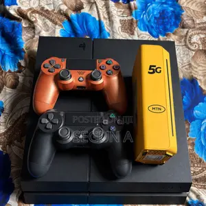 Ps4 Fat With Game Installed and MTN 5g Router