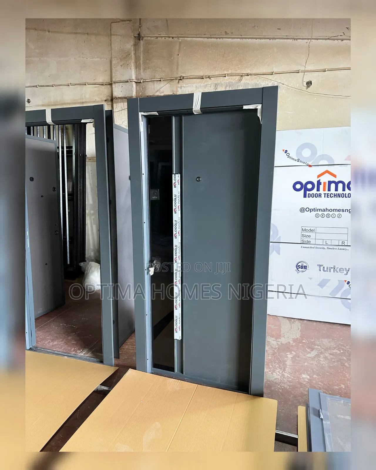 Metal Face Security Door